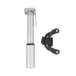 POMPE MINI ROUTE ZEFAL ROAD MICRO ALU ARGENT 7BARS L165mm VP/VS 95g POUR PNEU SECTION 25 à 32mm 3420586601137