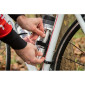 POMPE MINI ROUTE ZEFAL ROAD MICRO ALU ARGENT 7BARS L165mm VP/VS 95g POUR PNEU SECTION 25 à 32mm 3420586601137
