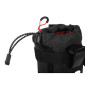 SACOCHE DE CINTRE/GUIDON VELO ZEFAL Z-ADVENTURE POUCH BAG NOIRE FIXATION VELCROS (Lg180mm x D90mm - 1.1 LITRE) - AVEC REFLECTEURS 3420586601151