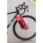 SACOCHE DE FOURCHE VELO ZEFAL Z ADVENTURE FORK PACK ROUGE FIXATION SANGLES AUTO AGRIPPANTES (Lg36.5cmxD15 - 6LITRES) 3420586601083