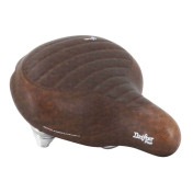 SELLE ROYAL CITY DRIFTER PLUS MARRON UNISEX AVEC GEL ET DOUBLE RESSORT REVETEMENT ANTI USURE 270x245mm 1260g 8021890575388