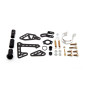 EXHAUST FOR 50cc MOTORBIKE- YASUNI R2 VARNISHED FOR DERBI 50 SENDA/BETA 50 RR/RIEJU 50 MRT, SMX, MRX, RR/MBK 50 X-LIMIT/YAMAHA 50 DTR (LOW MOUNTING) (BLACK SILENCER) -TUB810TB- 8404010063994