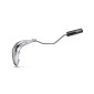 EXHAUST FOR 50cc MOTORBIKE- YASUNI CROSS ML CHROME FOR RIEJU 50 RR/YAMAHA 50 DT-R/MBK 50 X-LIMIT/PEUGEOT 50 XPS, XP6 (TOP MOUNTING/ LEFT) (BLACK SILENCER) -TUB807TB-25- 8404008063852