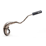 EXHAUST FOR 50cc MOTORBIKE- YASUNI CROSS ML VARNISHED FOR DERBI 50 DRD, X-RACE, X-TREME R/GILERA 50 RCR, SMT/APRILIA 50 RX, SX (TOP MOUNTING/ LEFT) (BLUE SILENCER) -TUB807TA-94- 8404008063593