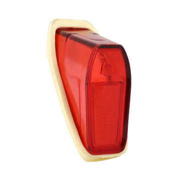 LENS FOR TAIL LAMP FOR MOPED MBK/MOTOBECANE (RED) -SELECTION P2R- 3701213429950