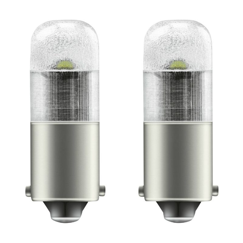 LIGHT BULB - LED 12V 0,8W FOOT BA9s LUMENS 6000K -Cold white