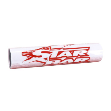 BAR PAD - MOTO CROSS STAR BAR MX/ENDURO RED- L. 250 mm - Ø50mm. 3700948149744
