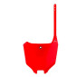 MX FRONT NUMBER PLATE - POLISPORT FOR HONDA 450 CRF R, RX 2021> RED HONDA 5604415120725