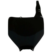 MX FRONT NUMBER PLATE - POLISPORT FOR KAWASAKI 125, 250 KX 2003>2008, 250 KX F 2004>2008, 450 KX F 2006>2008 BLACK 5604415010477