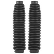 SOUFFLET DE FOURCHE MOTO POLISPORT NOIR DIAM INT 41 ET 58 mm - LONGUEUR 350 mm (PAIRE) 5604415021114