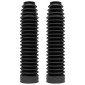 SOUFFLET DE FOURCHE MOTO POLISPORT NOIR DIAM INT 32 ET 60 mm - LONGUEUR 250 mm (PAIRE) 5604415021077