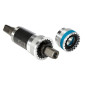 BOITIER PEDALIER SHIMANO CARRE UN300 122mm FILETAGE ANGLAIS AVEC CARTER 4550170619145