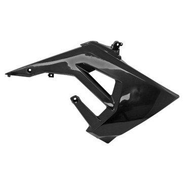 FRONT SIDE COVER - RIGHT - "PIAGGIO GENUINE PART" GILERA 50 SMT, RCR 2018> BLACK -2B004333000W0N-