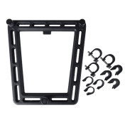 PLATINE NOIR POUR FIXATION DU SYSTEME MIK STUDS - S'ADAPTE SUR LES PORTE BAGAGE STANDARD (SUPPORT AVEC KIT ADAPTATION) (VENDU A L'UNITE) 8715019702044
