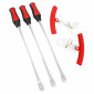 TYRE CHANGER SET (3 pieces) - WITH RIM PROTECTIONS (2 pieces) -P2R- 3700948244432