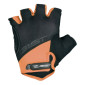 GANTS VELO COURT GIST D-GRIP GEL ETE ORANGE FLUO M (PAIRE SUR CARTE) AVEC VELCRO -5511