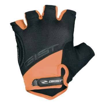 GANTS VELO COURT GIST D-GRIP GEL ETE ORANGE FLUO XXL (PAIRE SUR CARTE) AVEC VELCRO -5511