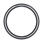PNEU VTT 26 X 1.75 HS484 SCHWALBE ROAD CRUISER NOIR FLANC BLANC TR (47-559) FLANC REFLEX 4026495812283