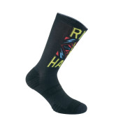 CHAUSSETTES/SOCQUETTES ETE GIST RANGE NOIR RIDE HARD NOIR ET DESIGN MUTICOLOR 43/47 ECOLOGIQUE - HAUTEUR 22 cm (PAIRE) -5868 8013271339238