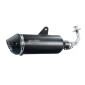 POT MAXISCOOTER POLINI BLACK POUR PIAGGIO 125 VESPA GTS 2021> EURO 5 4T (HOMOLOGUE CE) (190.0081) -SANS CATALYSEUR- 8054705123337