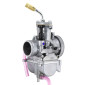 CARBURATEUR ORIGINE KEIHIN PWK 28 STARTER A TIRETTE (BOISSEAU CHROME) (1000-28S-A001) 3700948248621