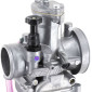CARBURATEUR ORIGINE KEIHIN PWK 28 STARTER A TIRETTE (BOISSEAU CHROME) (1000-28S-A001) 3700948248621