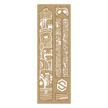 AUTOCOLLANT/STICKER DE PROTECTION CADRE VELO S KUAD MODELE COMICS 8013271344539