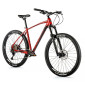 VELO MUSCULAIRE VTT 29 LEADER FOX EMPORIA ROUGE TIGRE 11V CADRE 18 POUCES (TAILLE ADULTE 170 à 178 cm) 8592826034434