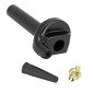 POIGNEE DE GAZ 50 A BOITE TIRAGE RAPIDE NOIR TYPE DOMINO -P2R- 3700948243176