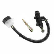 MAITRE CYLINDRE DE FREIN 50 A BOITE ADAPTABLE BETA 50 RR 2011> / APRILIA 50 RX 1999>2005 / GENERIC 50 TRIGGER 2006>2018 / KSR 50 TRX 2015>2020 ARRIERE NOIR (AVEC BOCAL) -P2R- 3700948244203