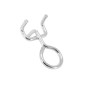 CROCHET DE FIXATION A OUTIL POUR PANNEAU/PLAQUE/PAROI A OUTILS PERFOREE GIST MODELE ANNEAU (VENDU A L'UNITE) 3700948277966