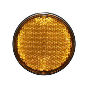 REFLECTOR FOR SCOOT - ORANGE- TO SCREW (60mm) - SELECTION P2R