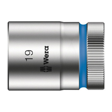 DOUILLE WERA 8790 HMC ZYKLOP 1/2 DIAM 19 mm (VENDU A L'UNITE) -MARQUE ALLEMANDE POUR LES ATELIERS- 4013288120724