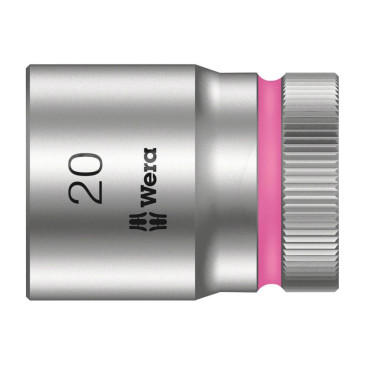 DOUILLE WERA 8790 HMC ZYKLOP 1/2 DIAM 20 mm (VENDU A L'UNITE) -MARQUE ALLEMANDE POUR LES ATELIERS- 4013288120731