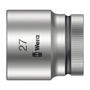 WERA 8790 HMC ZYKLOP SOCKET 1/2 Ø 27 mm (Sold per unit) -German tools for workshop. 4013288120779