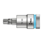 DOUILLE TORX WERA 8767 HF ZYKLOP 1/2 T50 LONGUEUR 60 mm (VENDU A L'UNITE) -MARQUE ALLEMANDE POUR LES ATELIERS- 4013288183378