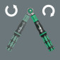 CLE DYNAMOMETRIQUE WERA SAFE TORQUE A1 CARRE 1/4 SERRAGE DE 2 A 12 Nm AVEC DOUILLES (FONCTION CLIQUET SIMPLE) NOIR/VERT (SET 10 PIECES) -MARQUE ALLEMANDE POUR LES ATELIERS- 4013288223005