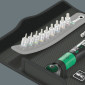 CLE DYNAMOMETRIQUE WERA SAFE TORQUE A1 CARRE 1/4 SERRAGE DE 2 A 12 Nm AVEC DOUILLES (FONCTION CLIQUET SIMPLE) NOIR/VERT (SET 10 PIECES) -MARQUE ALLEMANDE POUR LES ATELIERS- 4013288223005