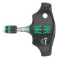 WERA 400 KOMPAKT 1/4 - T-HANDLE RATCHET SCREWDRIVER FOR 1/4 BITS - SET 17 PIECES - German tools for workshop 4013288222879