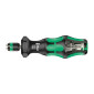 TOURNEVIS PORTE EMBOUT WERA KOMPAKT TURBO 1/4 AVEC EMBOUT VISSAGE NOIR/VERT (MANDRIN A SERRAGE RAPIDE) (SET 19 PIECES) -MARQUE ALLEMANDE POUR LES ATELIERS- 4013288214614