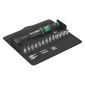 WERA BICYCLE TORQUE A5 WRENCH 1/4 - Tightening 1, 2 > 25 Nm - With sockets and bits - BLACK/GREEN (SET 16 PIECES) -German tools for workshop