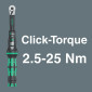 CLE DYNAMOMETRIQUE WERA BICYCLE TORQUE A5 CARRE 1/4 SERRAGE DE 2,5 A 25 Nm AVEC DOUILLES ET EMBOUTS (DEBRAYABLE) NOIR/VERT (SET 16 PIECES) -MARQUE ALLEMANDE POUR LES ATELIERS- 4013288207685