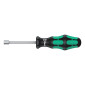 WERA 395 HOLO NUTDRIVER Ø 10 mm BLACK/GREEN (sold per unit) - German tools for workshop. 4013288108340
