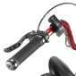 DRAISIENNE ELECTRIQUE RMS E-DRAIS MAX ROUGE RAL 3020 MOTEUR 350 W HOMOLOGUE NF EN 14764 (GARDE-BOUE EN OPTION) (DIM 1,65x0,83x1,18m) -MADE IN FRANCE-