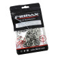 EMBOUT DE GAINE DERAILLEUR 4 mm - LONG 10 mm METAL (SACHET DE 200) -FIBRAX- 5027373553242