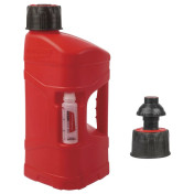 JERRYCAN FOR FUEL - POLISPORT PROOCTANE 10 Lt RED (Quick fill cap) (125 ml oil dispenser) 5604415096143