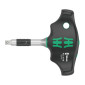 CLIQUET MANCHE EN T WERA 400 KOMPAKT 1/4 AVEC DOUILLE NOIR/VERT (SET 9 PIECES) -MARQUE ALLEMANDE POUR LES ATELIERS- 4013288222862