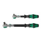 CLIQUET WERA 8100 ZYKLOP SPEED 1/4, 1/2 METRIQUE AVEC DOUILLES ET EMBOUTS NOIR/VERT (SET 43 PIECES) -MARQUE ALLEMANDE POUR LES ATELIERS- 4013288126610