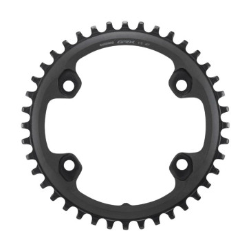 PLATEAU GRAVEL 4BRA D.110 POUR SHIMANO GRX MONO RX600 ORIGINE 40DTS INTERIEUR 11V. NOIR 4550170596941