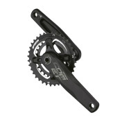 PEDALIER VTT FSA COMET INTEGRE 10V. ALU NOIR 175mm 36x26 (AXE 24mm) 4710243902233